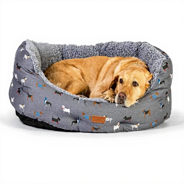 Panier pour chien durable Danish Design gris 76 cm