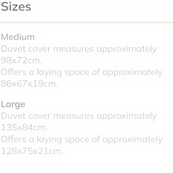 Couette pour chien FatFace Taille M Coton recyclé