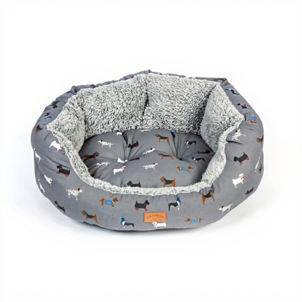 FatFace Panier Chien Deluxe Slumber Jouet Coton Recyclé