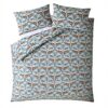 Housse de couette FATFACE Leopards design coton Super King