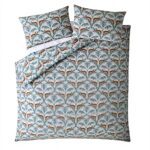 Housse de couette FATFACE Leopards design coton Super King