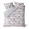 Housse de couette Fatface Floral Oiseaux Coton Respirant