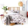 Parure de couette FatFace floral oiseau coton double