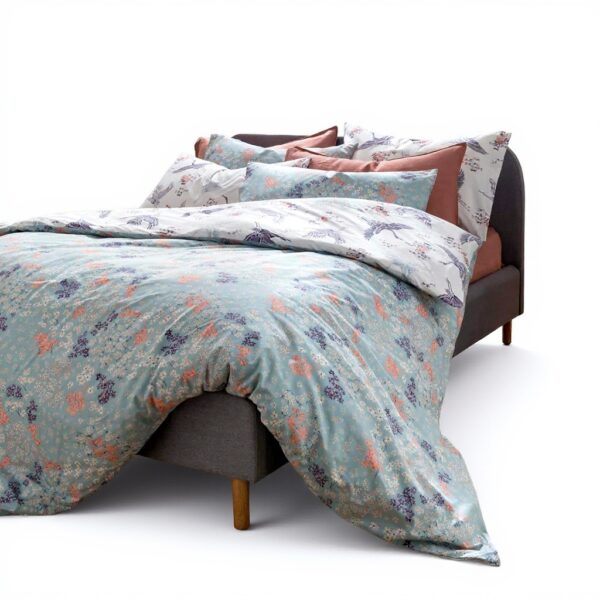 Housse de couette Fatface floral single coton literie