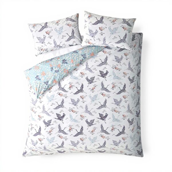 Housse de couette Fatface floral single coton literie