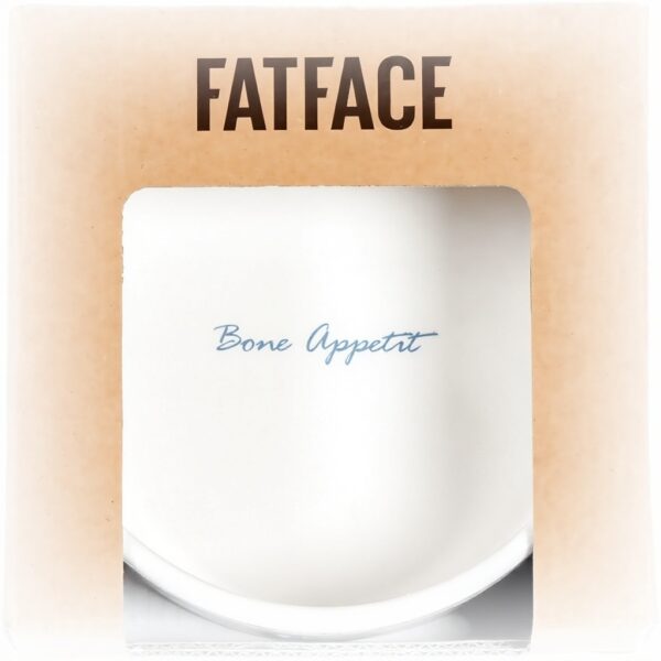 Gamelle pour chiens FatFace céramique promenade gris M