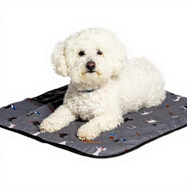 Couverture pour chiens FATFACE gris coton portable durable