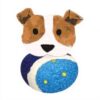 Balles pour chien FatFace pois bleus jaunes jouets actifs