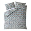 Housse de couette léopard Fatface velours polyester single