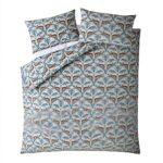 Housse de couette léopard Fatface velours polyester single