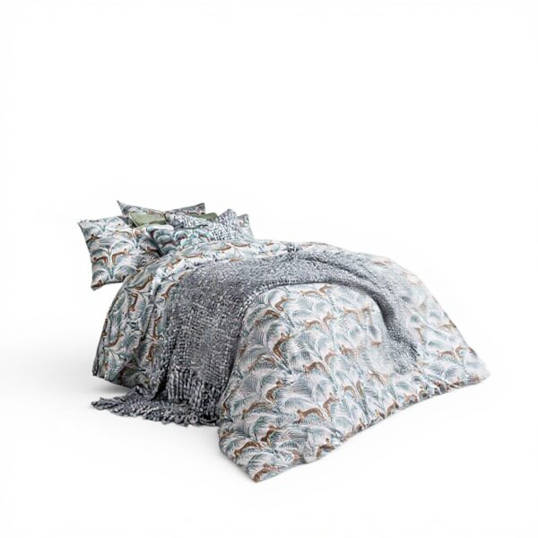 Taies doreillers Fatface Leopards Coton Set de 2