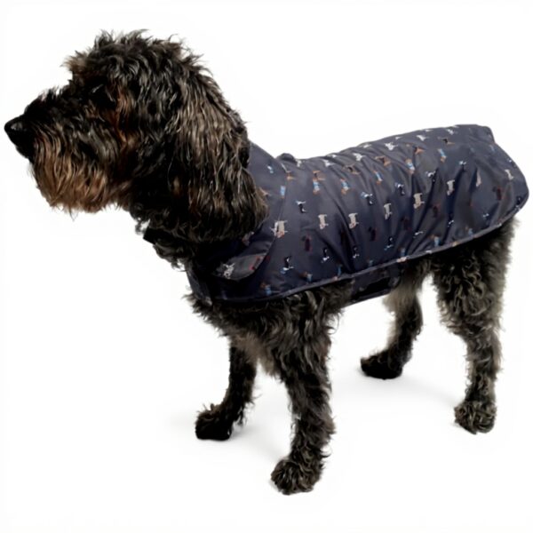 Manteau imperméable chien FatFace Marching Dogs ajustable