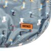 Manteau imperméable chien FatFace Marching Dogs ajustable