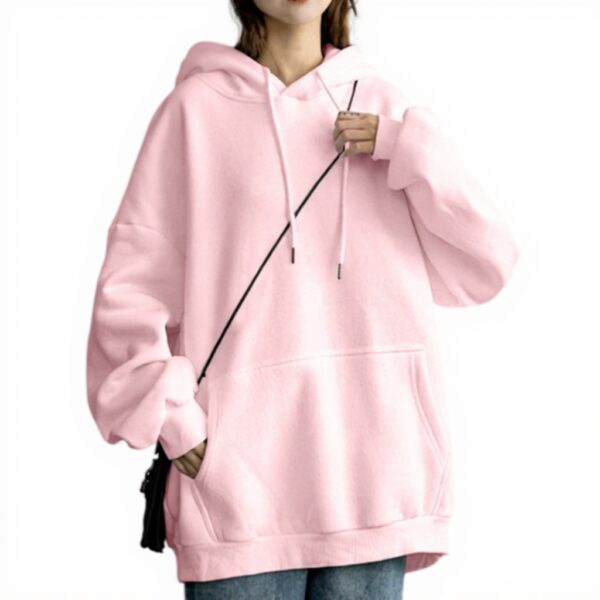 Sweat à capuche femme décontracté capuche poche cordon