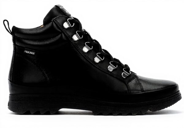 Baskets Pikolinos Femme Cuir Noir Confortable Style Sportif