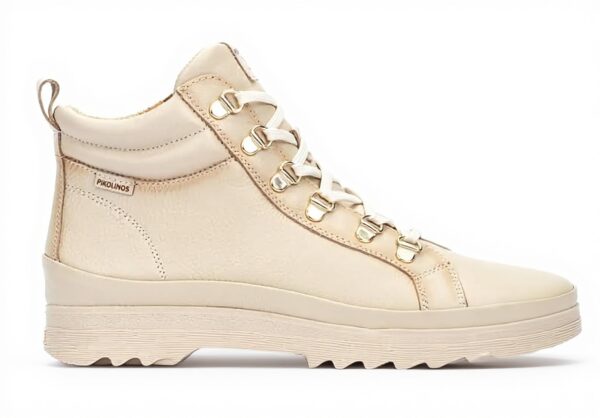 Pikolinos Baskets Cuir Vigo Femme Marfil Confortable