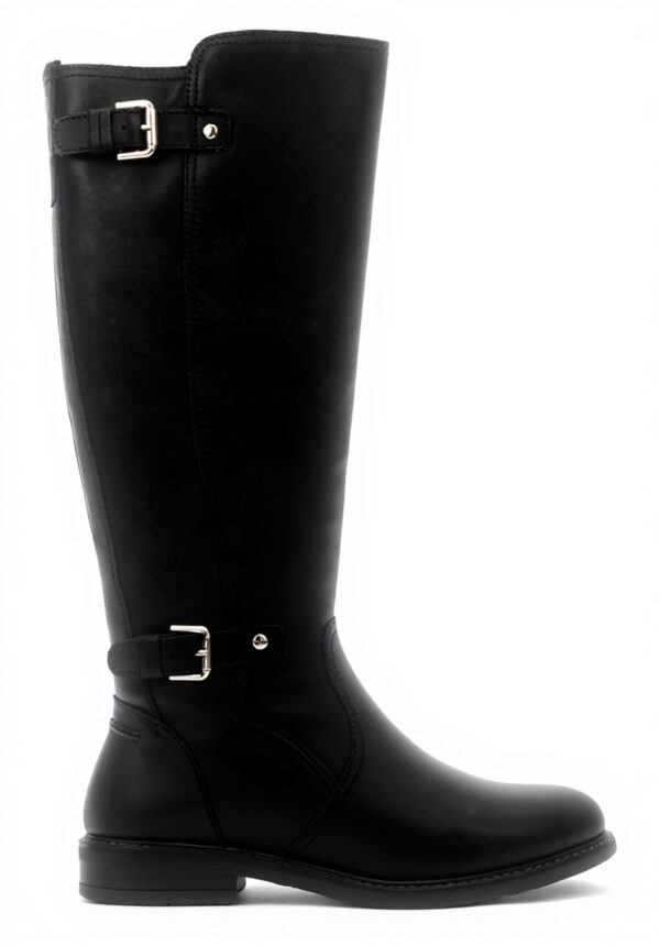 Pikolinos Bottes Femme Cuir Noir Confort Semelle Rembourrée