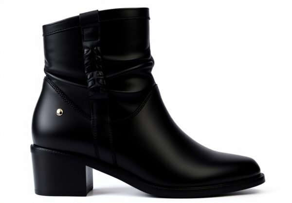 Bottines Pikolinos Cuir Talon Femme Noir Confort