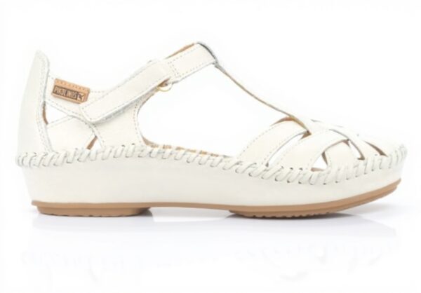 Ballerines femme Pikolinos cuir semi-ouvertes confortables