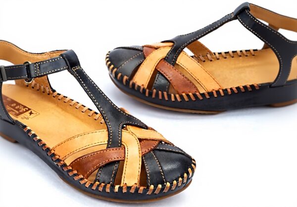 Pikolinos Chaussure Semi-Ouverts Cuir Femme Navy Blue