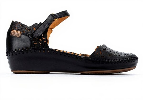 Pikolinos Sandales Femme Cuir Noir Confort Semelle