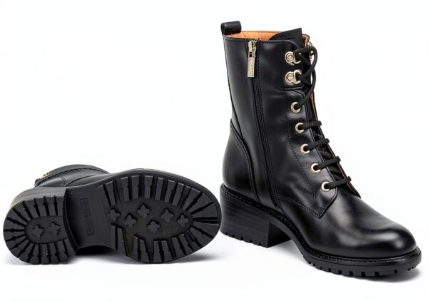 Bottines femme cuir talon élégantes confortables marque-4