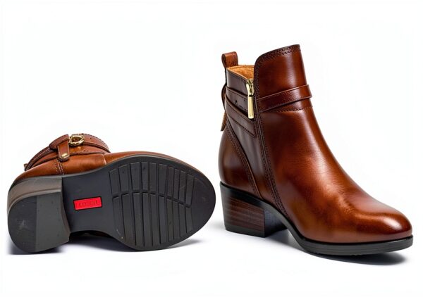 Bottines femme Pikolinos cuir talon confortable usage-4