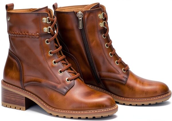 Bottines femme cuir talon design élégant confort quotidien-5