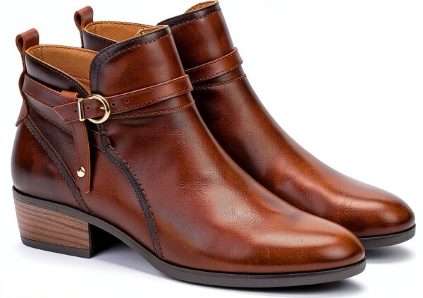 Bottines femme Pikolinos cuir talon confortable usage-1
