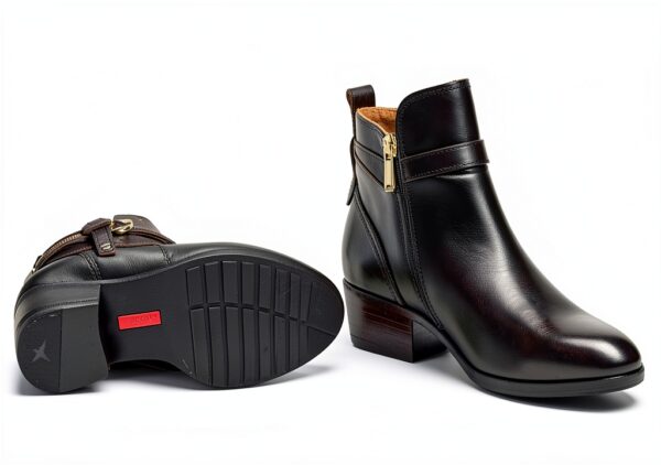 Bottines femme Pikolinos cuir talon confortable design-4