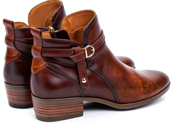 Bottines femme Pikolinos cuir talon confortable usage-2