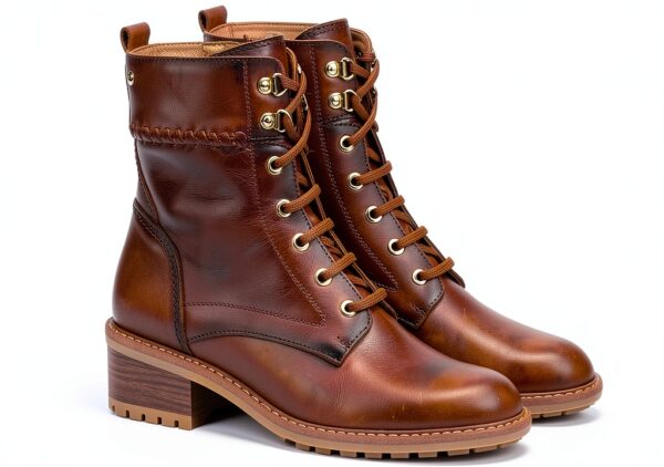 Bottines femme cuir talon design élégant confort quotidien-1