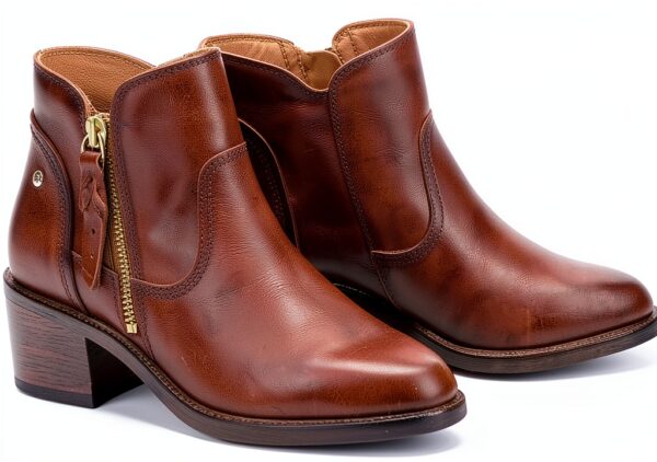Bottines femme Pikolinos cuir talon confortable élégantes-5