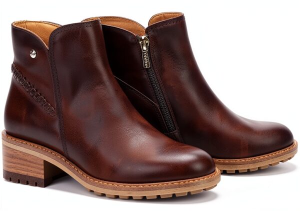 Bottines femme Pikolinos cuir talon confortable design-5