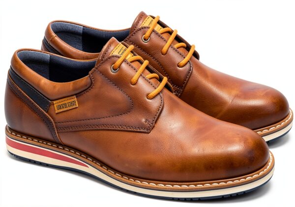 Pikolinos Chaussures Homme Cuir Oxfords Lacets Confort-2