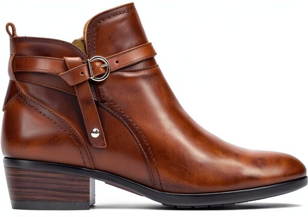 Bottines femme Pikolinos cuir talon confort usage quotidien-0