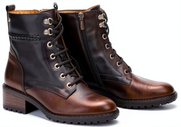 Bottines femme cuir talon élégantes confortables marque-5