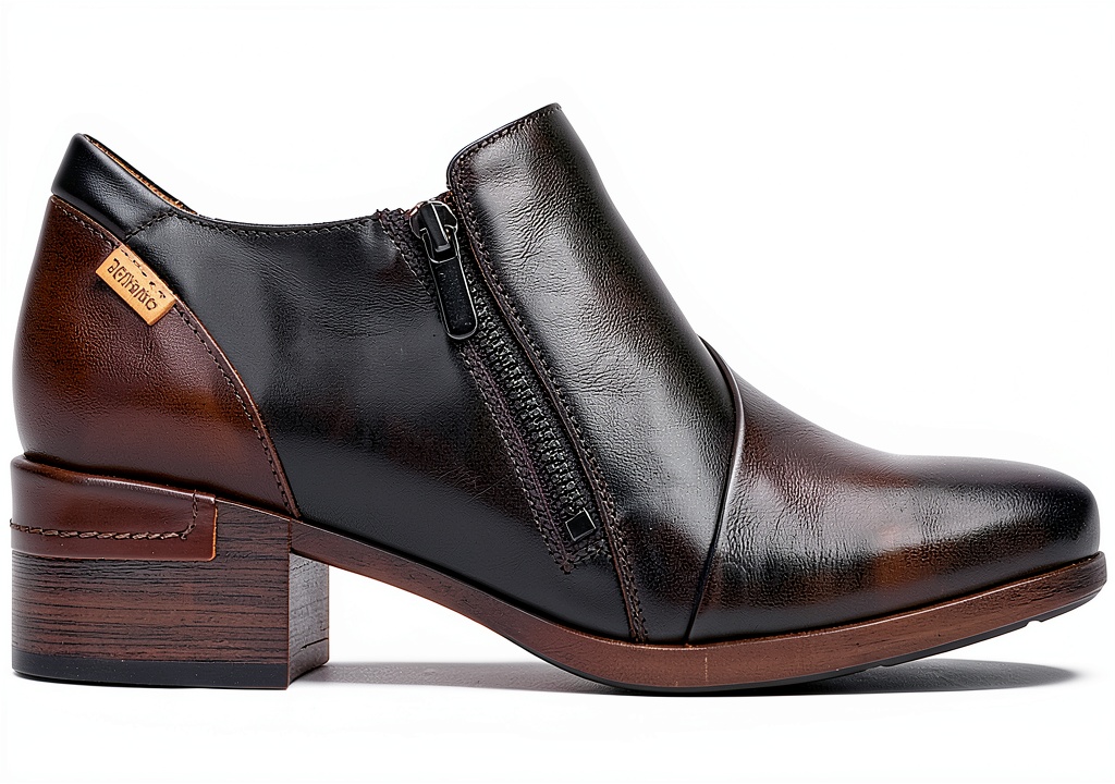 Escarpins Pikolinos Malaga en cuir portés avec une tenue de bureau