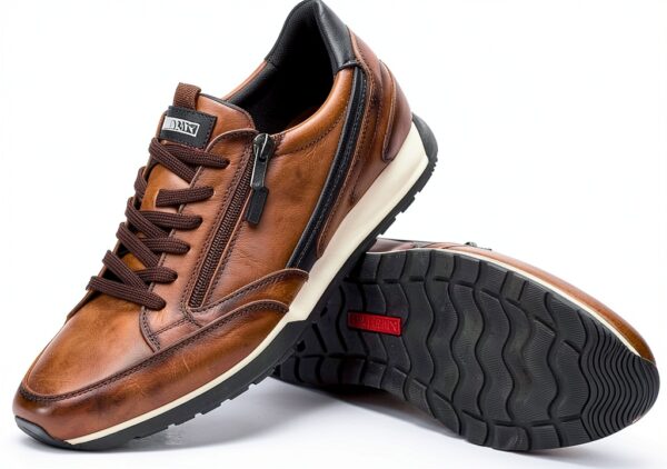 Baskets Pikolinos homme cuir souple design sportif élégant-5