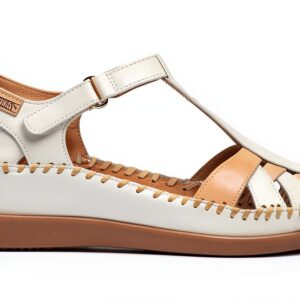 Chaussures femme Pikolinos cuir semi-ouvertes confortables-0