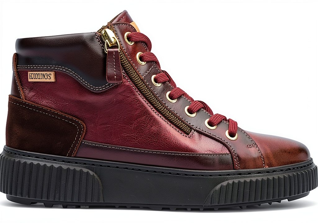 Chaussures Pikolinos femme portées en extérieur