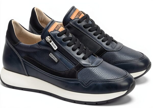 Baskets Pikolinos homme cuir souple design sportif élégant-1