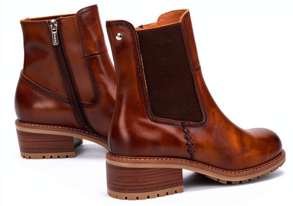 Bottines femme Pikolinos cuir talon confortable élégantes-3