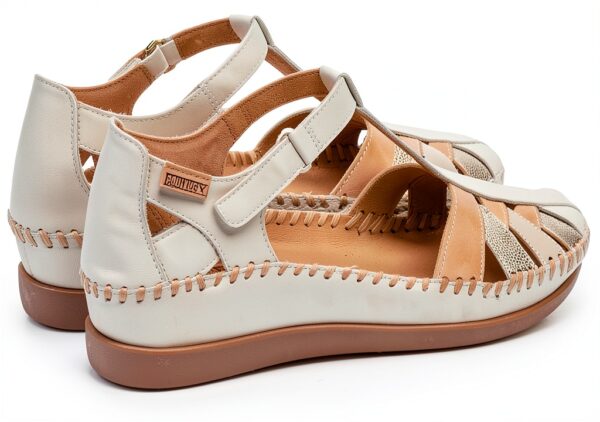 Chaussures femme Pikolinos cuir semi-ouvertes confortables-2