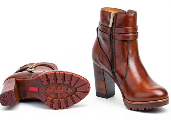 Bottines femme Pikolinos cuir talon confort usage quotidien-4