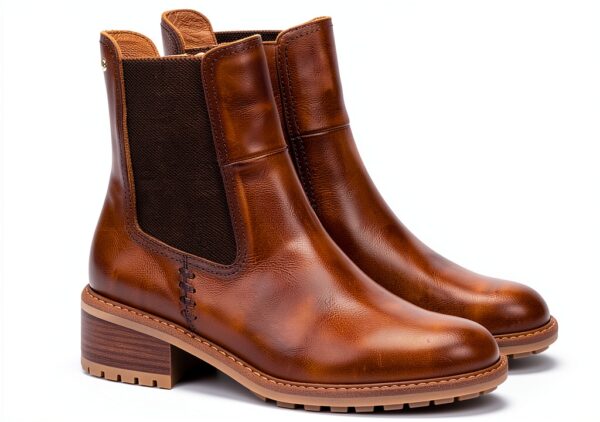 Bottines femme Pikolinos cuir talon confortable élégantes-1