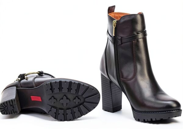 Bottines femme Pikolinos cuir talon confortable design-5