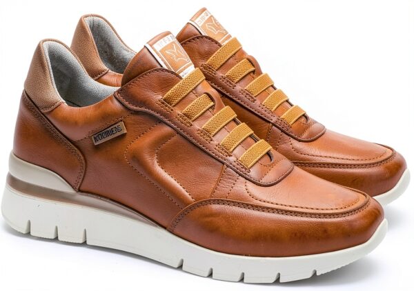 Baskets femme Pikolinos cuir design sportif confortable-2