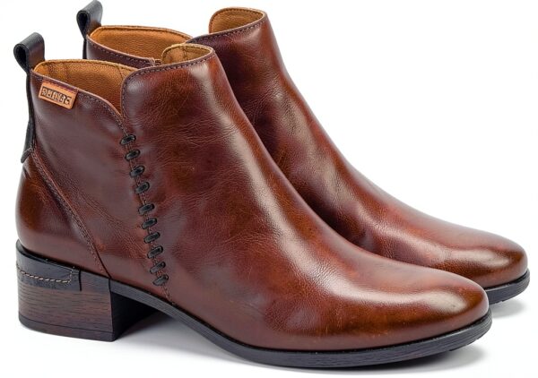 Bottines femme Pikolinos cuir talon confortable usage-1