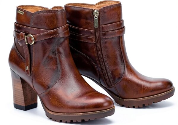 Bottines femme Pikolinos cuir talon confort usage quotidien-6